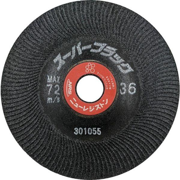 SB100536  オフセット型弾性砥石 スーパーブラック 100×5×15 ＃36 25枚入り SB100536-TN WO店