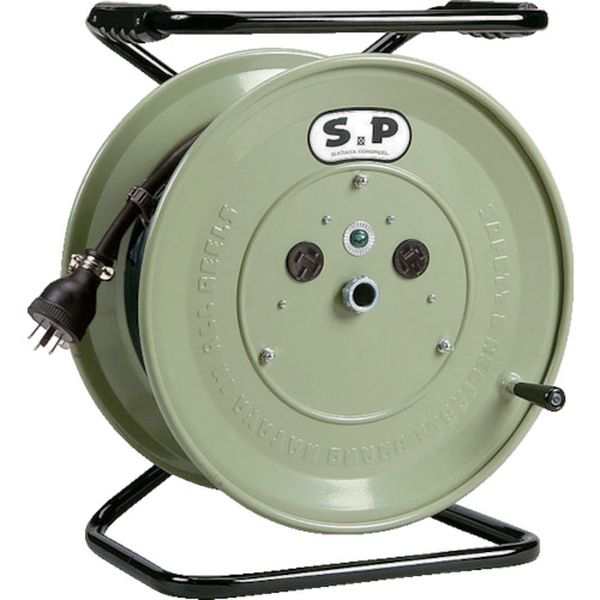 SP255M (株)ハタヤリミテッド ハタヤ 大型コードリール 三相200V接地付 30A 5.5SQ 20m SP-255M WO店