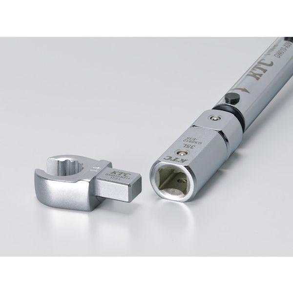 差込角9×12mm ヘッド交換式トルクレンチセット(デジタル式) トルク調整範囲20〜100N・m 全長415mm TGW100103-TN WO店_3