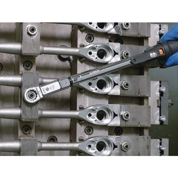 差込角9×12mm ヘッド交換式トルクレンチセット(デジタル式) トルク調整範囲20〜100N・m 全長415mm TGW100103-TN WO店_4