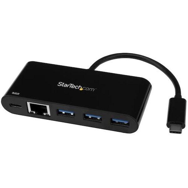 LANアダプター/USB-C/1x RJ45/10/100/1000 Mbps/3xUSB-A/PD US1GC303APD-TN WO店 その他PCアクセサリ・サプライ