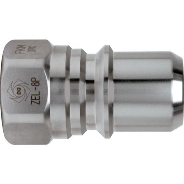 ZEL4PSUSNBR ゼロスピルカプラ ステンレス製 ニトリルゴムNBR(SG)相手側取付サイズR1/2(42844) ZEL-4P WO店