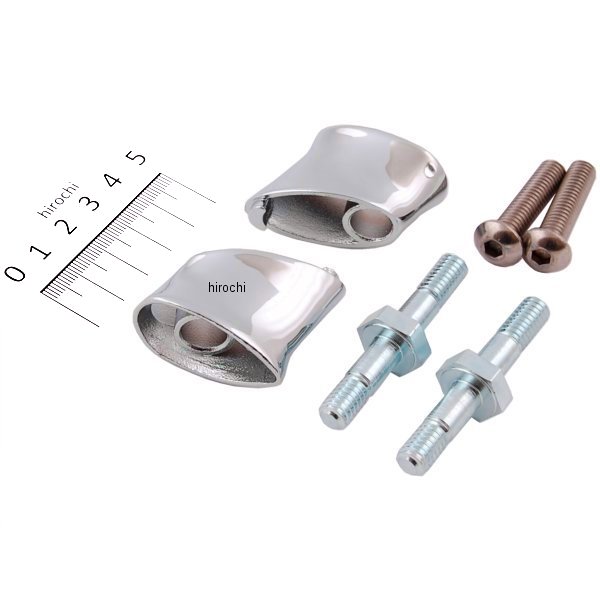 キジマ リアショートウインンカーステー 04年以降 XL クローム (左右ペア) WO店の通販は