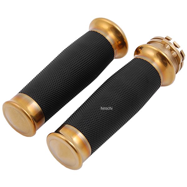 キジマ グリップ メトラ 黒 ブラス (左右ペア) WO店