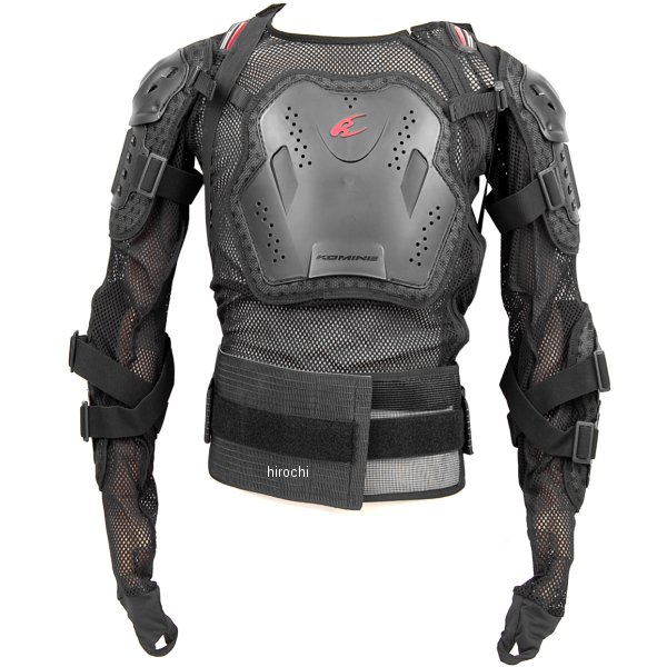 SK-676 コミネ KOMINE フルアーマードボディジャケット ブラック XL