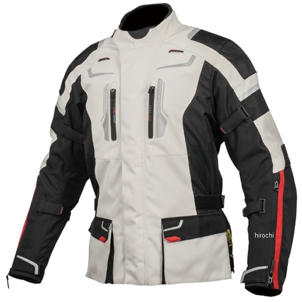 コミネ 秋冬モデル フルイヤージャケット ライトグレー/黒 Sサイズ 4573325748750 WO店の通販は