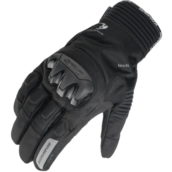 コミネ KOMINE 秋冬モデル プロテクトウインターグローブ 黒 Mサイズ 4573325750555 WO店の通販は 6,030円