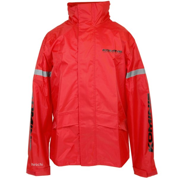 RK-543 コミネ KOMINE STDレインウェア 赤 Mサイズ 4580160643744 WO店の通販は