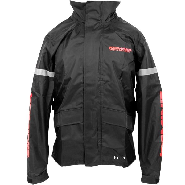 RK-543 コミネ KOMINE STDレインウェア 黒 Mサイズ 4580160643805 WO店の通販は