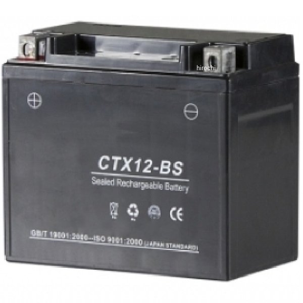 NBS バイクパーツセンター 液入り充電済バッテリー CTX12-BS WO店の通販は 6,457円