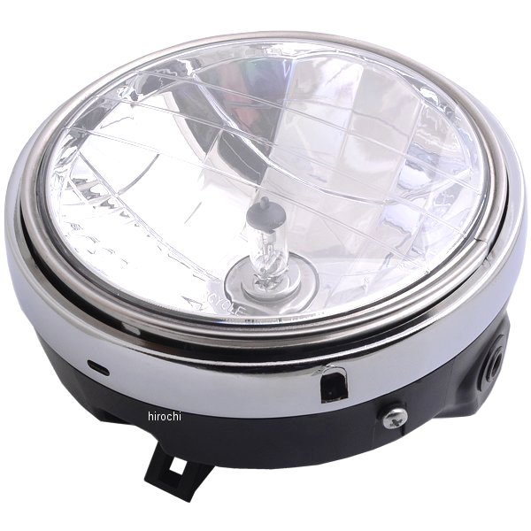 NBS バイクパーツセンター マルチリフレクターヘッドライト CB1300(SC54)、CB400SF VTEC(NC39) φ180 黒 WO店
