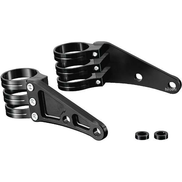 装飾品 ポッシュ POSH マシンドロングヘッドライトステー 3クランプタイプ