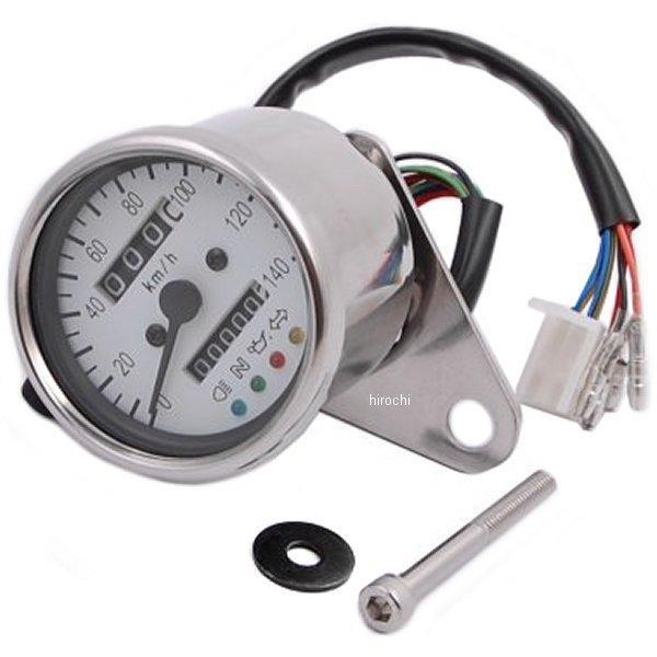 ポッシュ Posh Ledバックライト4インジケーターミニメーター 機械式 79年 16年 Sr500 Sr400 Tw0 白パネル 80 Wo店の通販はau Pay マーケット ヒロチー商事