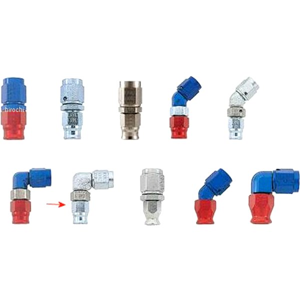 ポッシュ POSH アールズ #3#2ホースエンド 90度 鍛造 スチール WO店の通販は 5,663円