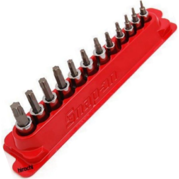 スナップオン Snap-on 1/4インチ/3/8インチ ソケット トルクス スタンダード 12点セット 212EFTXY WO店