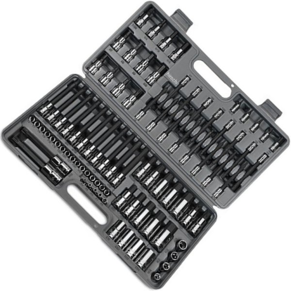 スナップオン Snap-on ブルーポイント トルクス ソケット/トルクス 6角 ビット ソケット 1/4"-3/8"-1/2" ドライブ 87個セット BLPTHC87 WO店