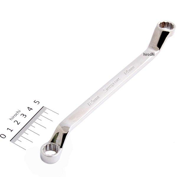 スナップオン Snap-on フランクドライブ スタンダード ディープ 60°オフセット レンチ 12角 12-14mm XOM1214 WO店