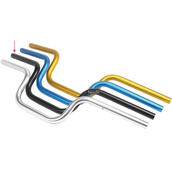 SP武川 アルミステアリングハンドルパイプ Z125 PRO マット黒 WO店