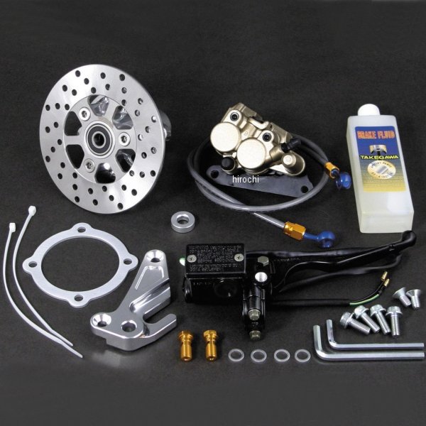 SP武川 フロントディスクブレーキキット 8インチ 78年-17年 ホンダ モンキー、ゴリラ WO店の通販は 51,322円
