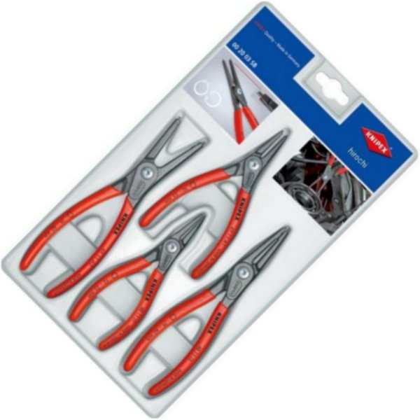 クニペックス KNIPEX 精密スナップリングプライヤーセット (4本組) WO店の通販は