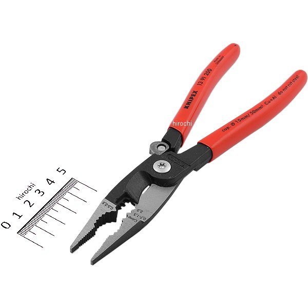 クニペックス KNIPEX エレクトロプライヤー オープンスプリング付 (SB) WO店