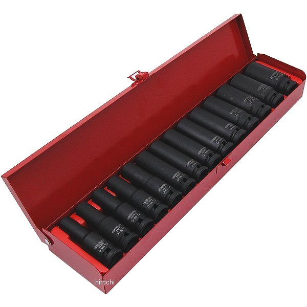 シグネット 1/2DR 14PC ミリ ディープインパクトソケットセット 23296 WO店