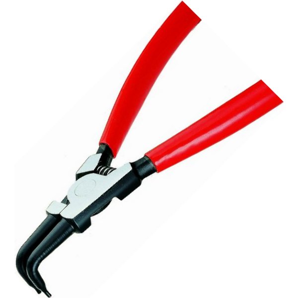 クニペックス KNIPEX 軸用スナップリングプライヤー 曲 WO店