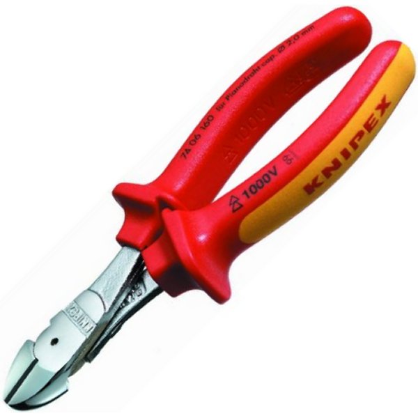 クニペックス KNIPEX 絶縁強力斜ニッパー 1000V WO店