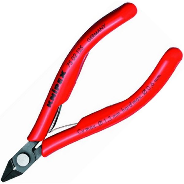 クニペックス KNIPEX エレクトロニクスニッパー (#7501-125) WO店