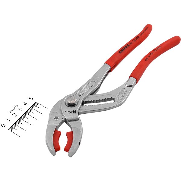 8113-250 クニペックス KNIPEX パイププライヤー プラスチックアゴ付 (SB) WO店