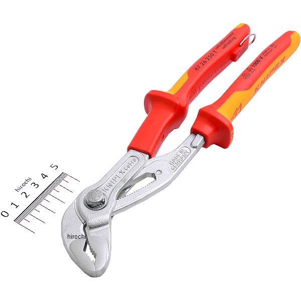 クニペックス KNIPEX 絶縁コブラ 1000V 落下防止 (BK) WO店