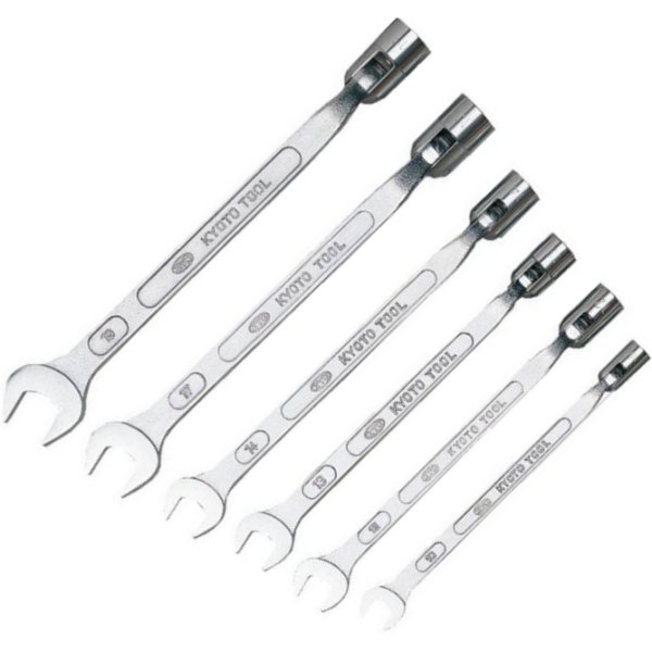 KTC フレックスソケットスパナセット (6本組) FBS6 WO店