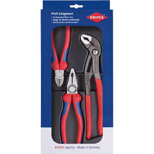 002009V01 496-6431 KNIPEX社 KNIPEX 002009V01 プライヤーセット ＷＯ店の通販は