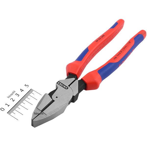 0902-240 ＫＮＩＰＥＸ　０９０２−２４０　架線工事用強力ペンチ ＷＯ店の通販は