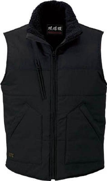 22390L  (株)ジーベック ジーベック 223 現場服 防寒ベスト L 黒 22390L-TN WO店