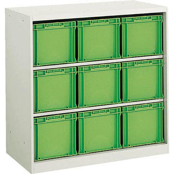 302CFC9GR トラスコ中山(株) TRUSCO コンテナラックケース バンラックケース CF型 F-3GRX9個付 302CFC9GR-TN WO店