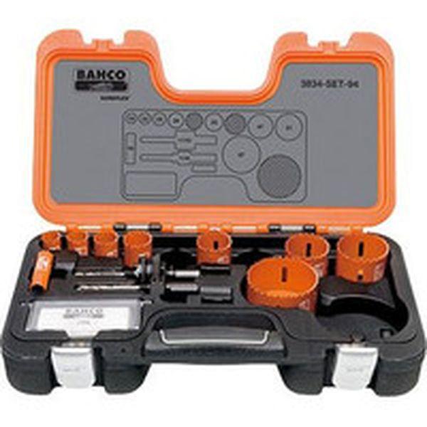 3834SET94 替刃式バイメタルホルソー セット 16、19、22、25、30、35、41、51、67mm 3834SET94-TN WO店