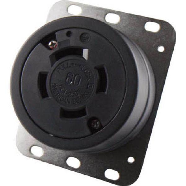 4620 アメリカン電機　引掛形　埋込コンセント　接地３Ｐ６０Ａ２５０Ｖ ＷＯ店の通販は 7,913円