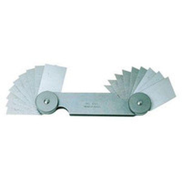 466 ＴＲＵＳＣＯ　アングルゲージ　測定範囲１−４５°１８枚組 ＷＯ店の通販は