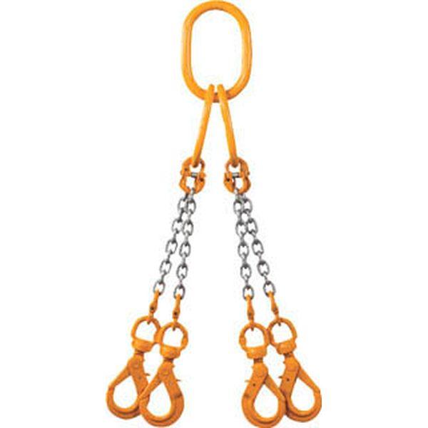 4TGBKE6.3 チェーンスリング100(アイタイプ)荷重2.5t線径6.3mm L1.5m 4TGBKE6-3-TN WO店