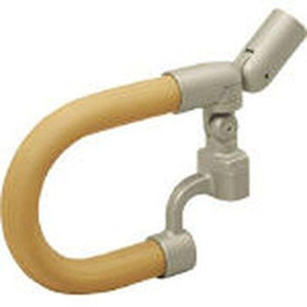 535985 アロン　安寿アプローチ用手すり　可変付エンド手すり（高さ調節無）　ライトブラウン ＷＯ店