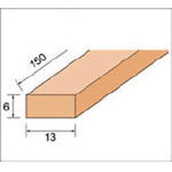 (株)ナカニシ ナカニシ スティック砥石標準タイプ 6本入 13×6×150 WA ＃320 56168-TN WO店