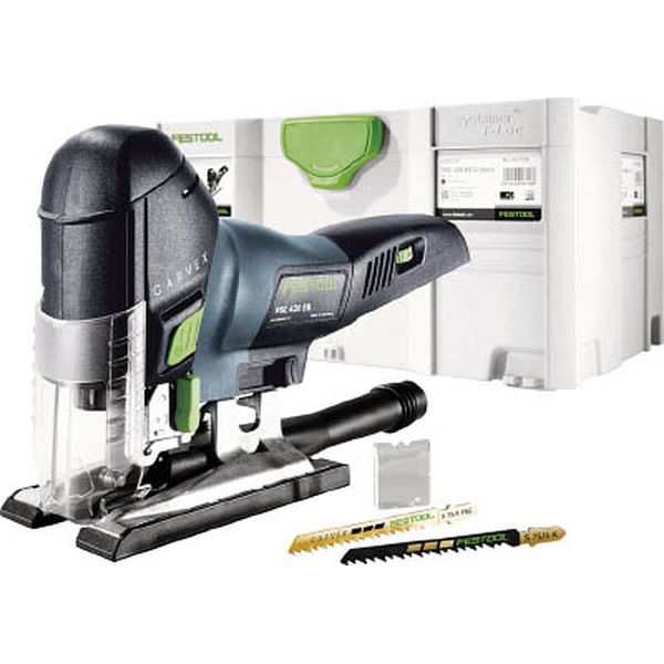 561738J ＦＥＳＴＯＯＬ　コードレスジグソー　ＰＳＣ４２０ＥＢ−Ｌｉ　５．２Ａｈ　Ｓｅｔ ＷＯ店