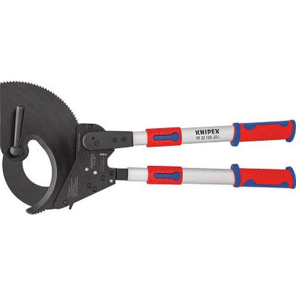 9532-100 ＫＮＩＰＥＸ　９５３２−１００　ラチェット式ケーブルカッター　６５０ｍｍ ＷＯ店の通販は