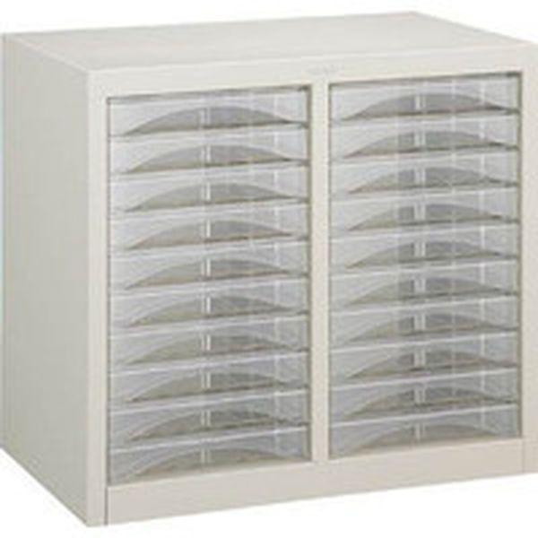 A4S210  トラスコ中山(株) TRUSCO レターケース A4型・2列タイプ 浅型10個X2列 WO店の通販は