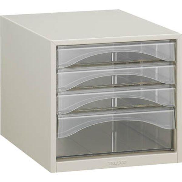 A4SW4P  トラスコ中山(株) TRUSCO レターケース A4型・浅型深型コンビタイプ 4段 A4SW4P-TN WO店