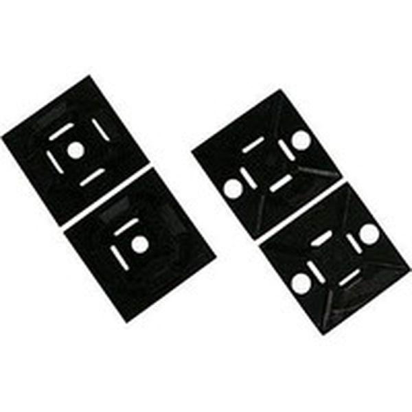 ABM112-A-D20 パンドウイット マウントベース ゴム系粘着テープ付き 黒 WO店の通販は