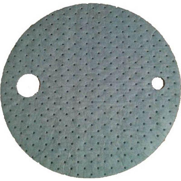 吸収材(シートタイプ) 油吸収材 ドラム缶用マット (25枚入) 油吸収量20L AD550-TN WO店