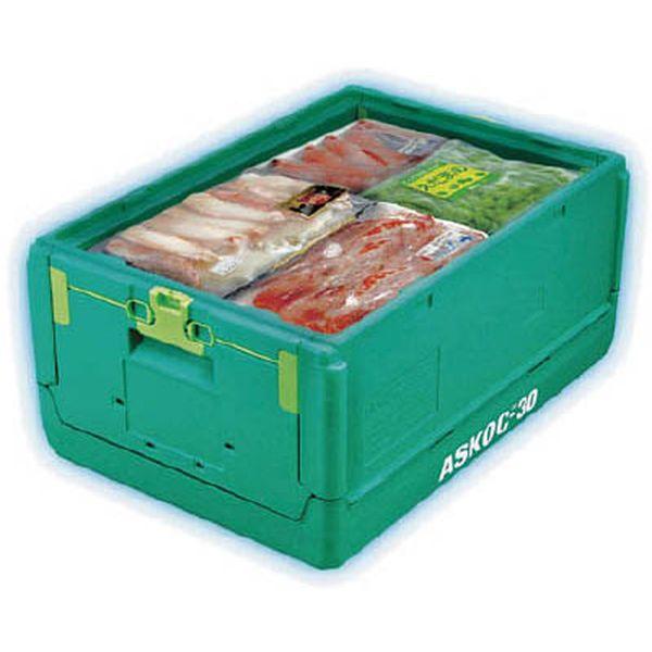 ASKOC30SET 三菱ケミカルインフラテック(株)物流資材部 ヒシ ASKOC-30本体・蓋セット 緑 ASKOC30SET-TN WO店