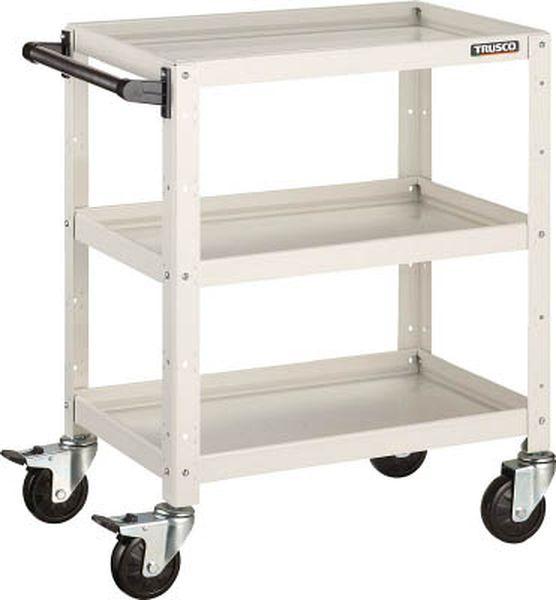 BDW692DW 818-3753 トラスコ中山(株) TRUSCO バーディワゴン 900X600XH600 3段 W色 ＷＯ店の通販は 25,850円